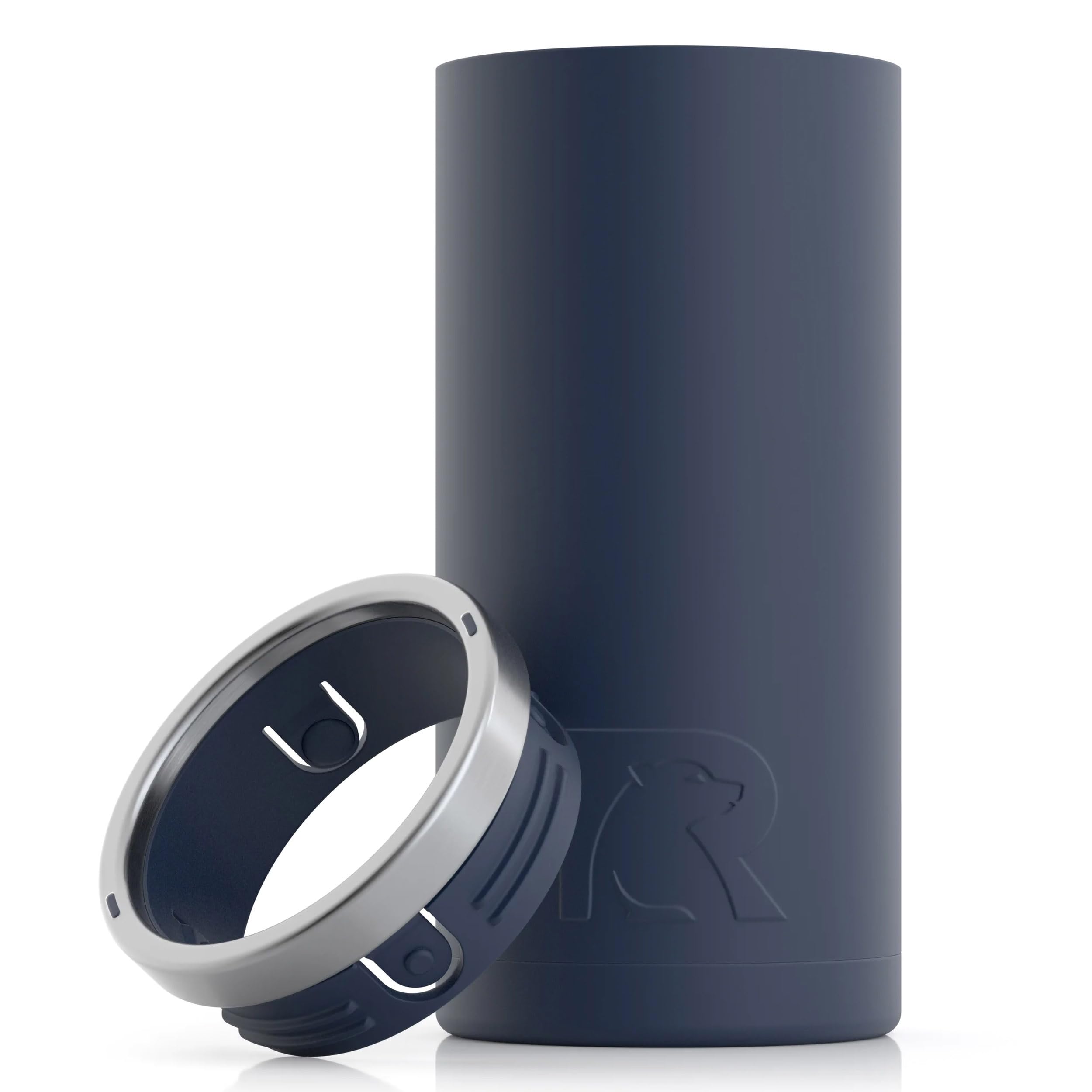 RTIC Skinny Can Cooler, Fits All 12oz Slim Cans, Insulated Stainless Steel, Sweat-Proof, Keeps Cold Longer, Fresh Mint