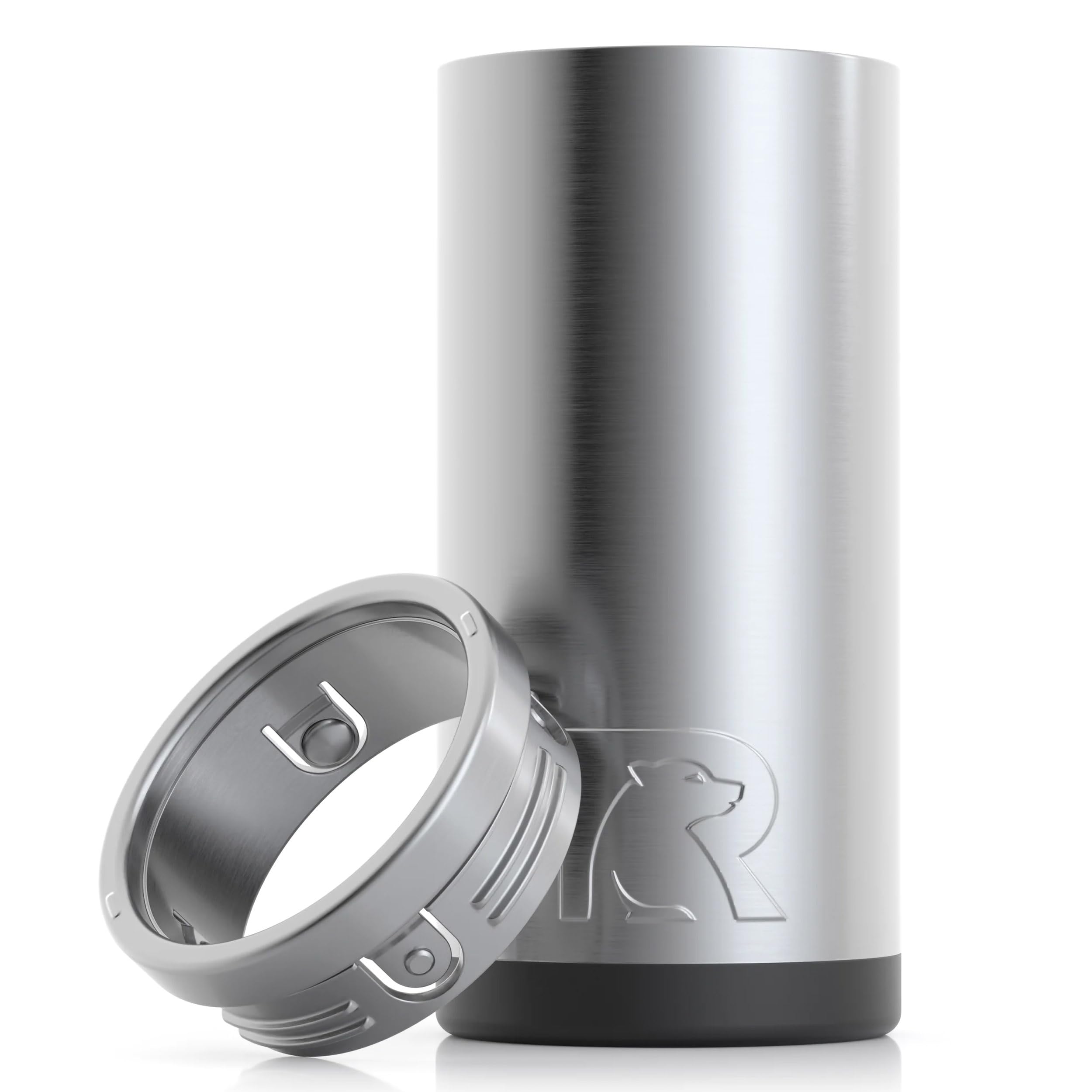 RTIC Skinny Can Cooler, Fits All 12oz Slim Cans, Insulated Stainless Steel, Sweat-Proof, Keeps Cold Longer, Fresh Mint